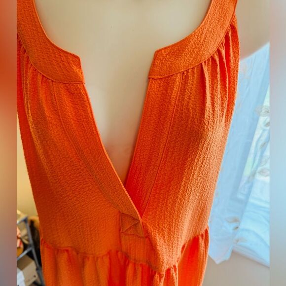 Calvin Klein Dress NWT size 10 in Orange - Picture 9 of 13